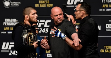 Combates en una isla privada: el plan anti coronavirus de la UFC