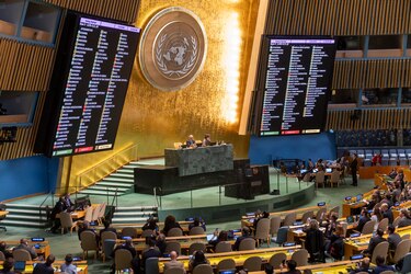 Estados Unidos sufre una derrota en la ONU al no lograr imponer su resolución sobre Ucrania