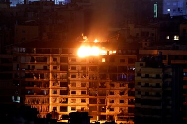 Así continúan los bombardeos de Israel tras la caza de líderes de Hizbulá mientras Irán honra a Nasrala