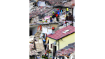 Varias localidades devastadas