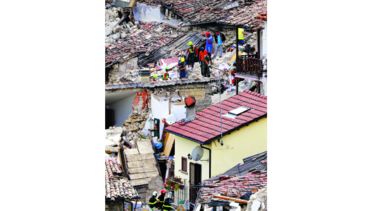 Varias localidades devastadas