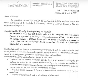 Las dudas que dejó Lucy Molinar con su ‘respuesta’ a la Asamblea Nacional
