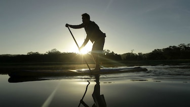 El remo que despierta el Chagres