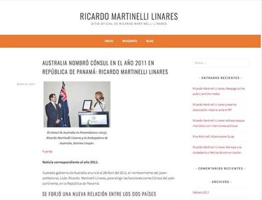 Ricardo Martinelli Linares no es cónsul de Australia