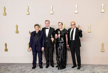 Los premios Óscar 2024: ‘Oppenheimer’ se corona como la mejor película y se lleva 7 premios