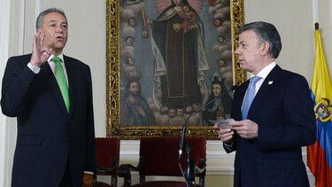Exdirector de la Policía asume la vicepresidencia de Colombia