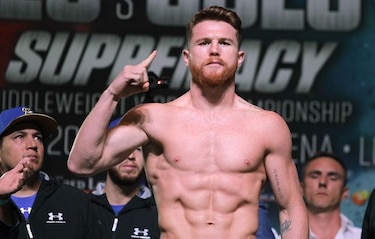 Canelo Álvarez da positivo en un control antes de enfrentar a Golovkin