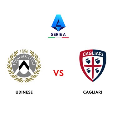Udinese se enfrenta a Cagliari en la Serie A de Italia tras un receso de 14 días