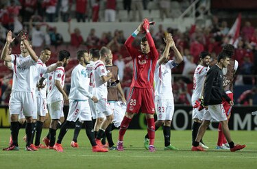 Sevilla con un pie en la final de la Liga Europa