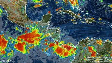 Sinaproc emite aviso de prevención por lluvias en diferentes regiones del país