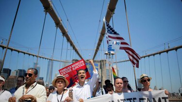Marchas en todo Estados Unidos contra política inmigratoria
