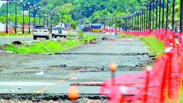 Más dinero para la calzada de Amador