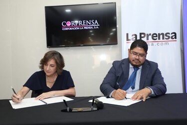 Corporación La Prensa y SERTV firman acuerdo de cooperación