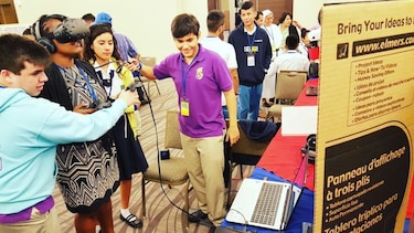 Estudiantes presentan proyectos en feria científica del ingenio