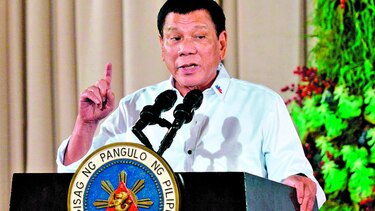 Duterte propone una cuota de ejecuciones diarias