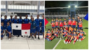 Las divisiones Sub-13 del Plaza Amador y Sub-15 de la academia Nación FC representarán a Panamá en Punta Cana
