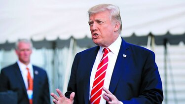 Trump logró triunfar en el Congreso, pese a fricciones