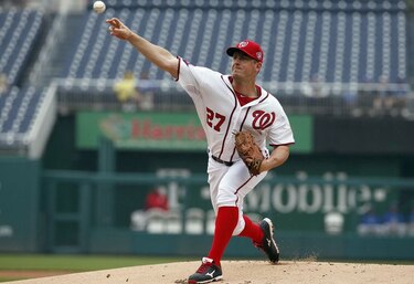 Zimmermann y Harper guían triunfo de Nacionales