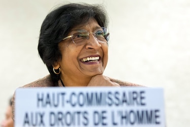 La jurista sudafricana Navanethem ‘Navi’ Pillay, Premio Nobel de la Paz 2026
