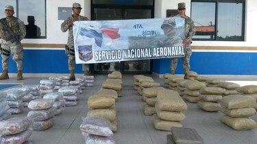 Se incautan 132 paquetes de marihuana en aguas territoriales