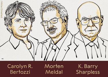 Nobel para ‘la química del clic’, un avance con aplicaciones contra el cáncer