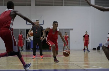 Equipo Sub-17 de baloncesto sigue con preparación para torneo regional