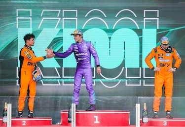Antonelli gana el Gran Premio de Miami por delante de los McLaren