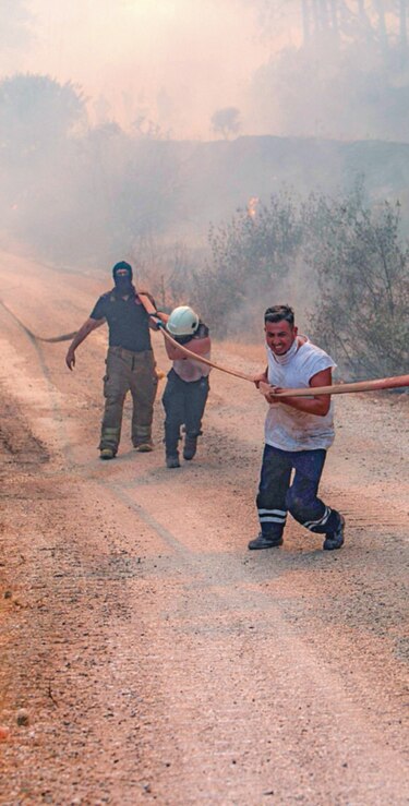 Europa socorre a Turquía ante voraces incendios