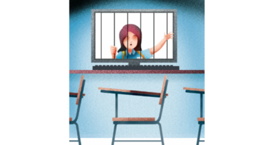 ‘Estamos mendigando educación’