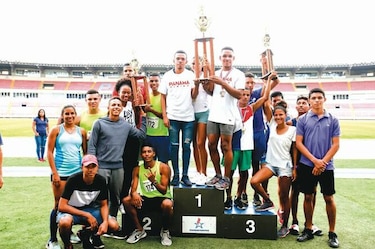 Panamá Centro se coronó en campeonato nacional atlético