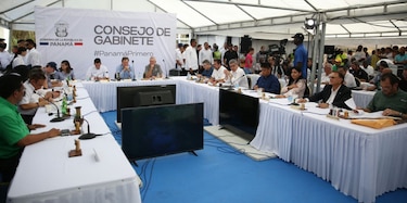 Presidente Juan Carlos Varela asegura que no dialogará con los que buscan detener el progreso de Colón