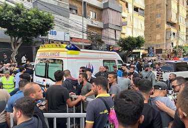 Suben a ocho los muertos y a 59 los heridos por el ataque israelí a las afueras de Beirut