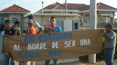 Exigen presencia de autoridades en Macaracas para tratar contaminación del río Estivaná