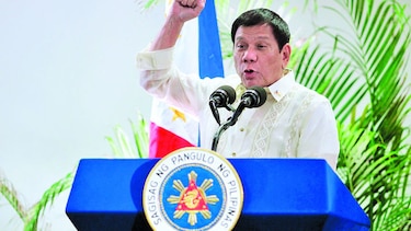 China apunta hacia Filipinas