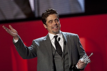 Benicio del Toro dedica premio Donostia a su tierra, Puerto Rico