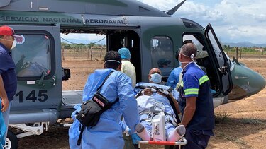 Trasladan a un centro hospitalario de la capital al exbeisbolista Dario Agrazal