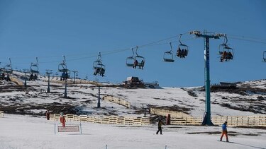 Centros de esquí de Santiago con cada vez menos nieve por el cambio climático
