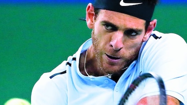 Del Potro avanza en el torneo de Shanghái