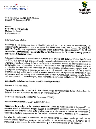 El Minsa autorizó a la antigua empresa del ministro Boyd a importar medicinas sin registro sanitario