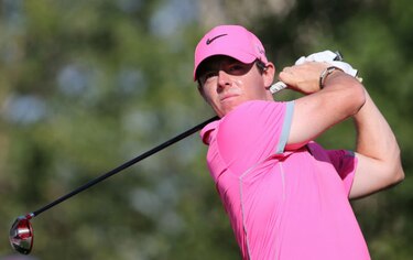 Rory McIlroy hace de las suyas en Dubai