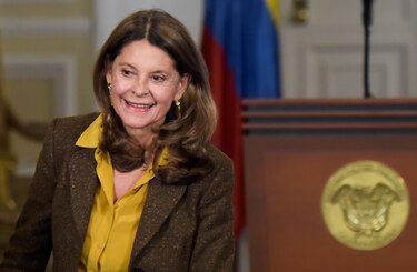 Vicepresidenta colombiana anuncia que contrajo coronavirus
