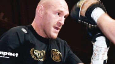 Anthony Joshua se ofrece como ‘sparring’ de Tyson Fury