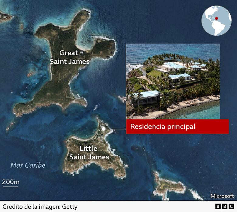 Las imágenes inéditas de la isla privada en el Caribe en la que Jeffrey Epstein cometió sus crímenes sexuales