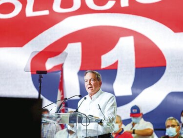 El optimista discurso de Cortizo cerró una actividad política de su partido, el PRD