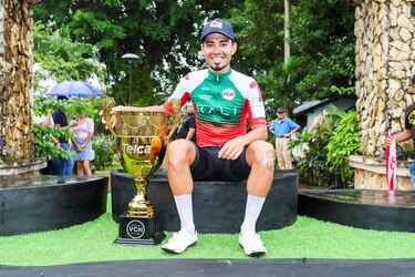 El panameño Bolívar Espinosa conquistó la Vuelta Internacional a Chiriquí 2024