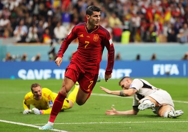 Álvaro Morata fue hospitalizado tras un choque en la cabeza durante un entrenamiento