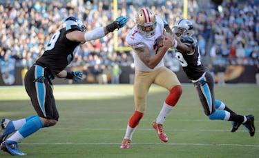 Kaepernick va a Seattle en busca del récord y el pase al Super Bowl