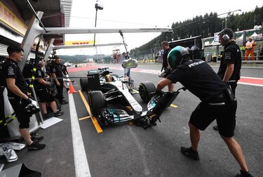 Hamilton es el más rápido en los ensayos