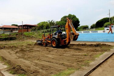 Habilitan primera cancha playera en Azuero