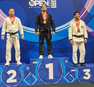 David Beluche gana medalla de oro en el Orlando Summer International Open de Jiu-Jitsu